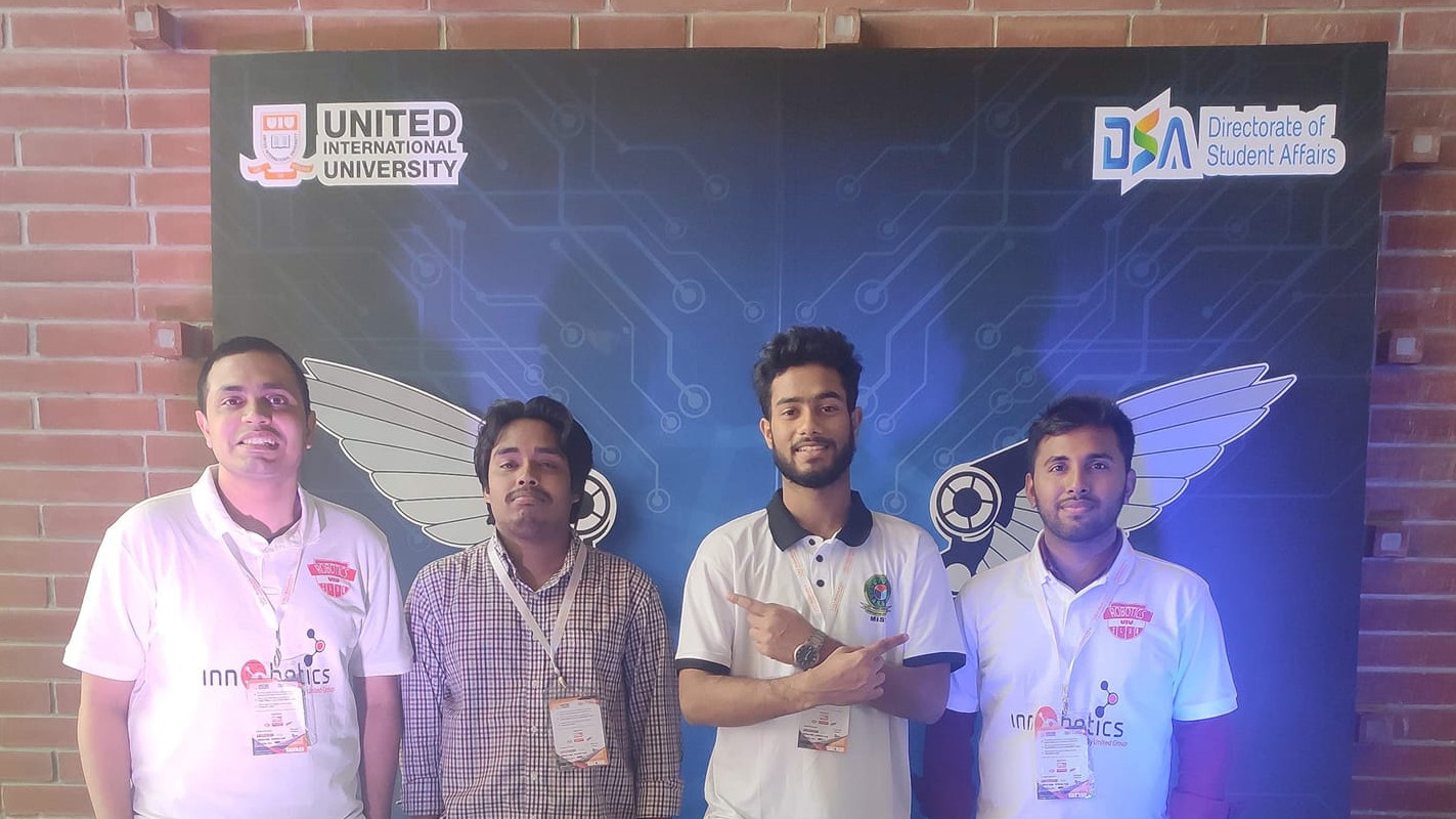 3RD POSITION IN INNOBOTICS, 2020 (UIU)